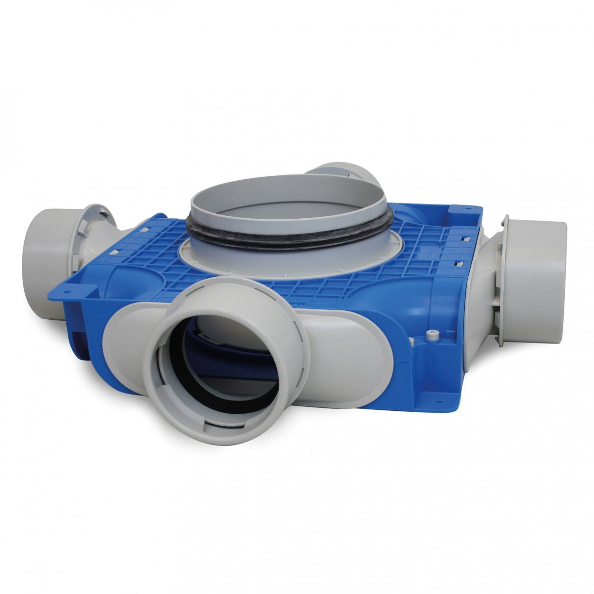 VENT-AXIA Uniflexplus+ VTVGS 90 180 / instortverdeler 4XØ90 zijaansl. Ø180