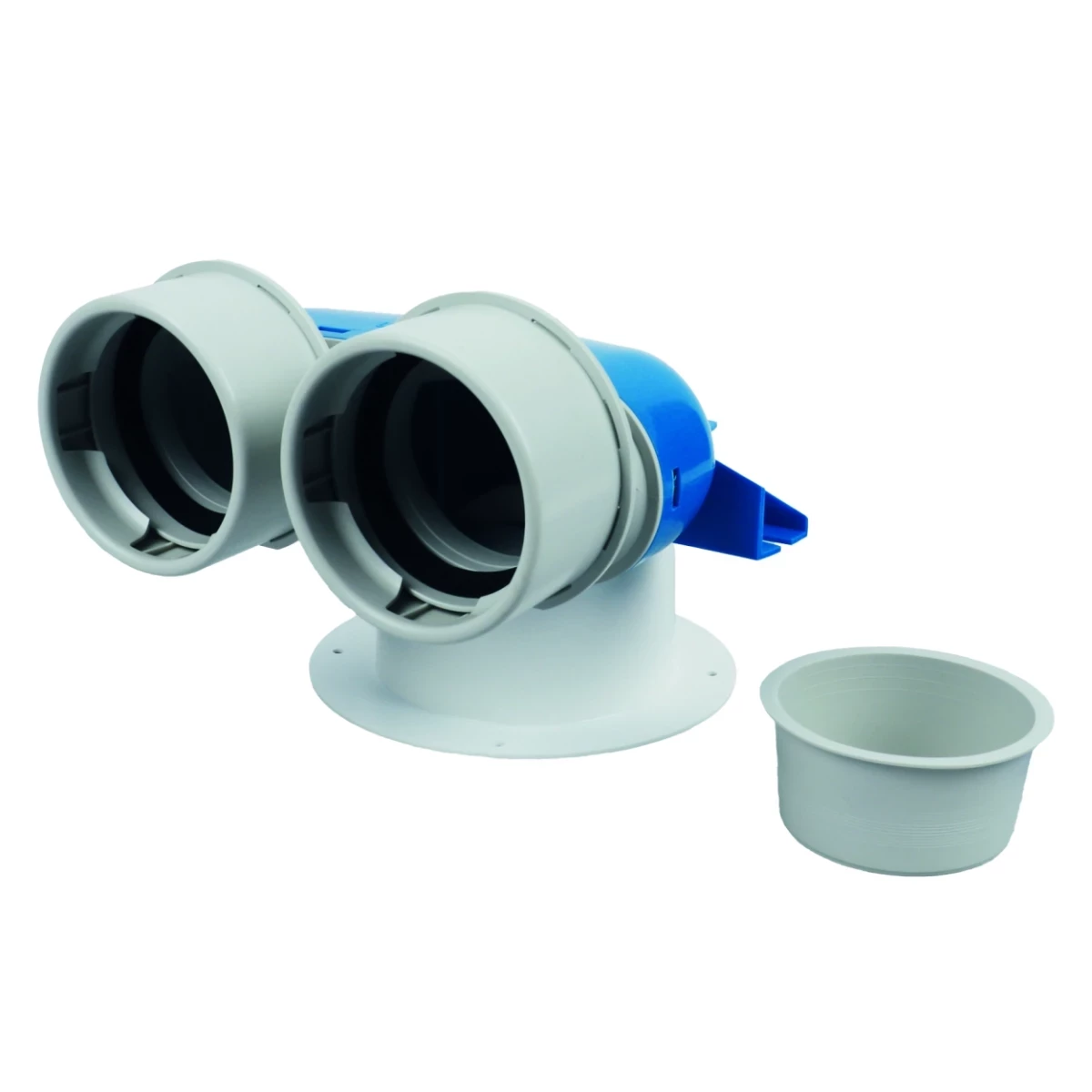 VENT-AXIA Uniflexplus+ VVC70CH 290 / ventielcollector 2XØ90 Ø125 H=70 90°