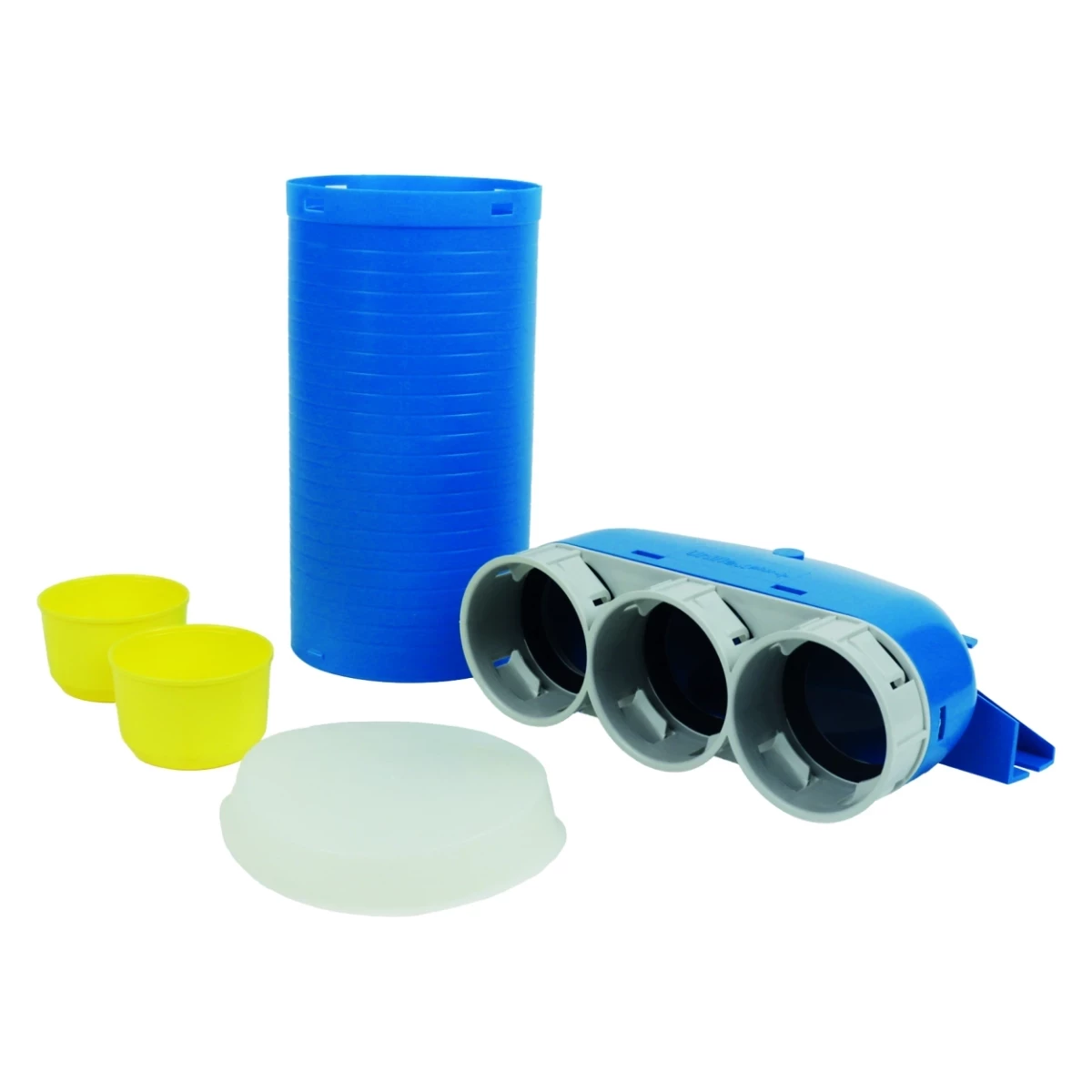 VENT-AXIA Uniflexplus+ VVCH 250 69 / ventielcollector 3XØ69 Ø125 H=250 90°