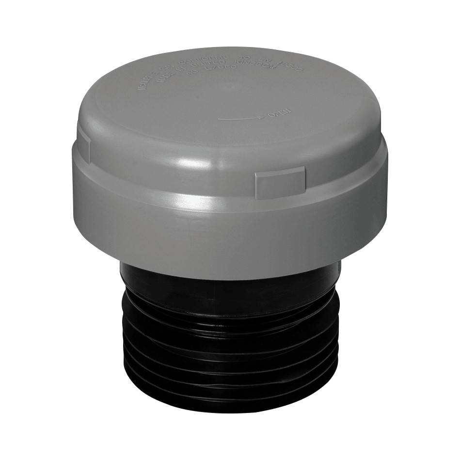 Ventapipe 100 beluchter grijs 110MM
