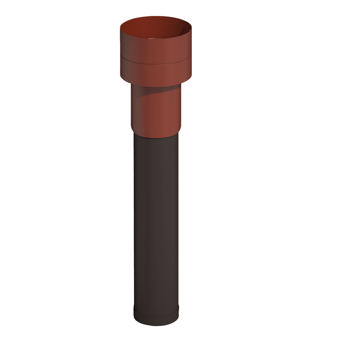 Ventub Dakdoorvoer 125 1020 MM rood