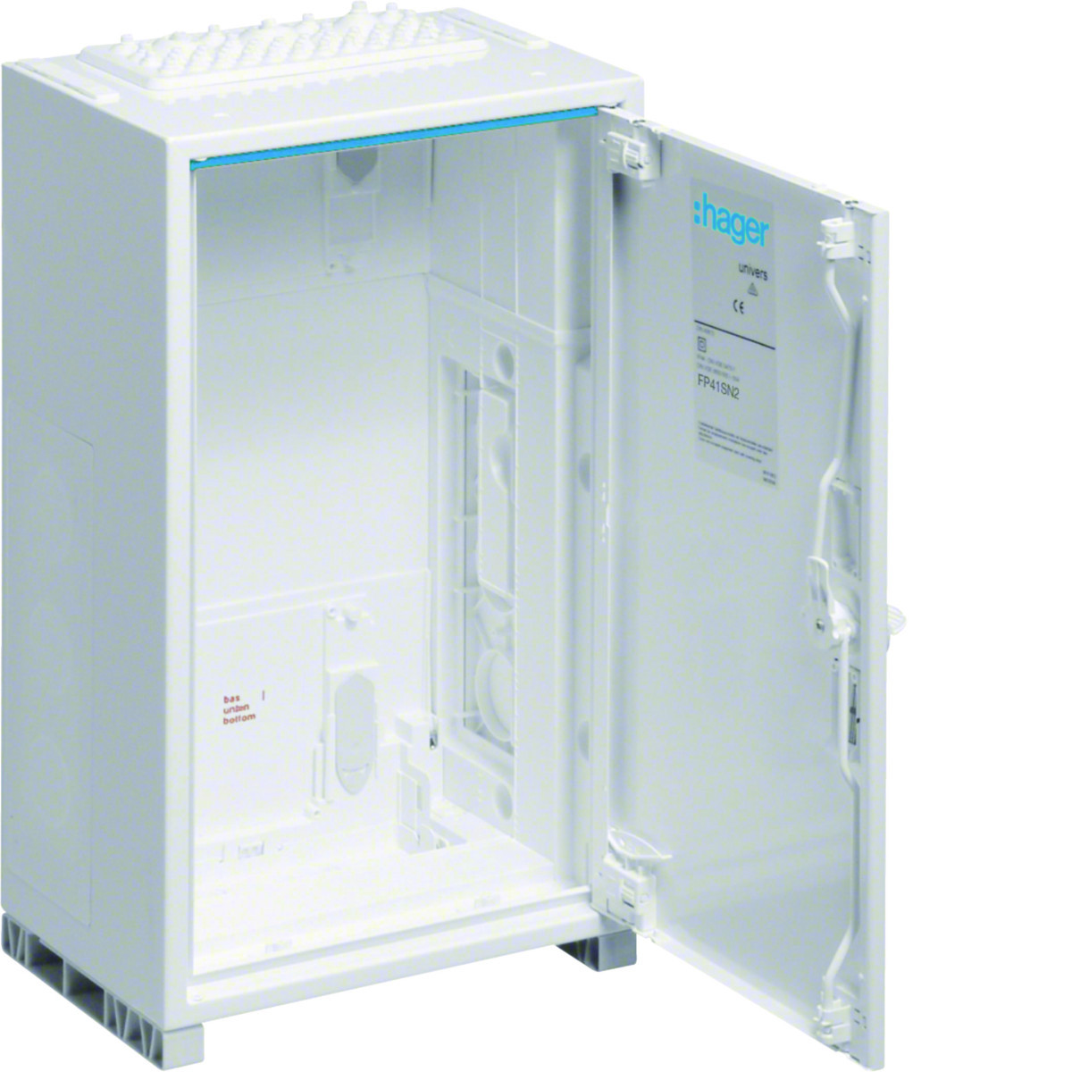 Verdeler Univers ip44 geïsoleerd 650x300x205mm