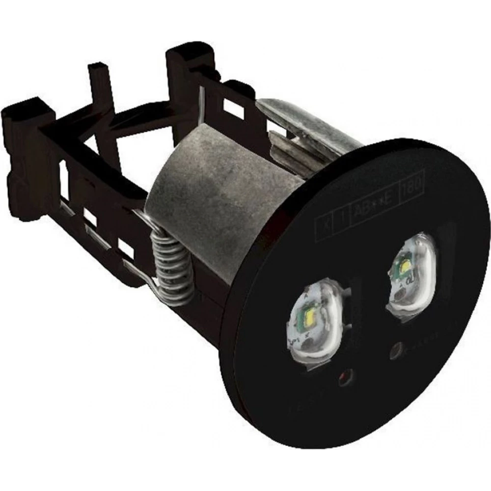 Vialed Inbouw 1H at 220LM 3,4W zwart