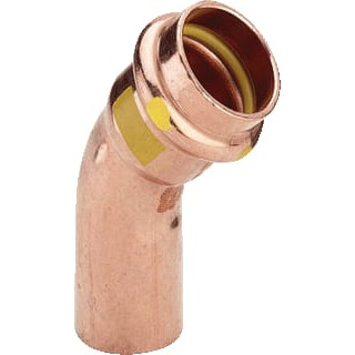 Viega BOCHT 45GR BI X BU 35MM