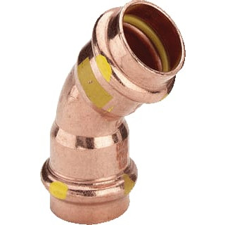 Viega BOCHT KOPER 45GR 22MM