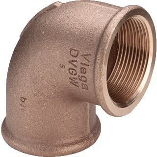 Viega BRONS KNIE BI-BI 3/4