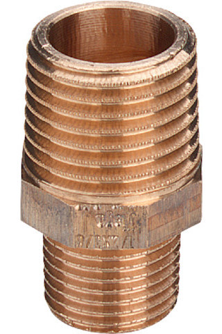 Viega Bronzen draadfittingen Reduceernippel 1 1/2 X 1 (3245)