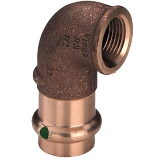 Viega KNIE BRONS 90GR15X3/4"BIN