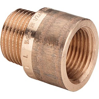 Viega KRAANVERL.ST 1/2X15 BRONS