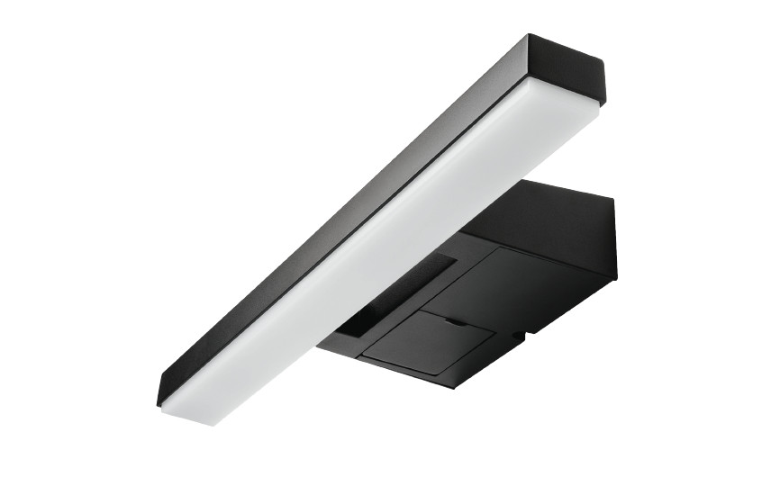 View Zwart met stopcontact 720LM 3000K ra>90 fase afsnijding