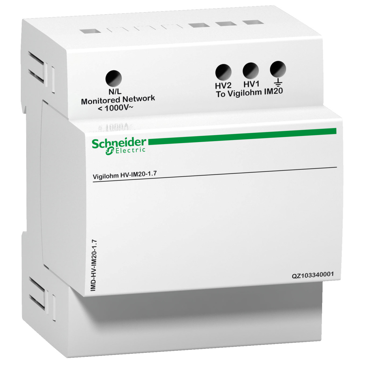Schneider Electric Vigilohm Insulation Monitoring Devi HV-Im400 hulpelement - aanvullende plaat