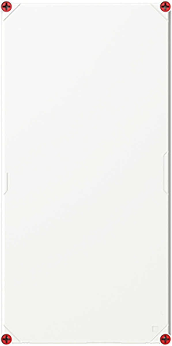 VMS 63 deksel grijs incl. sluiting rood