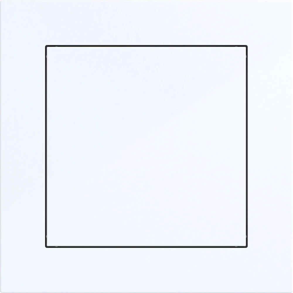 Voeding Met afdekraam, A.8, lichtwit glanzend