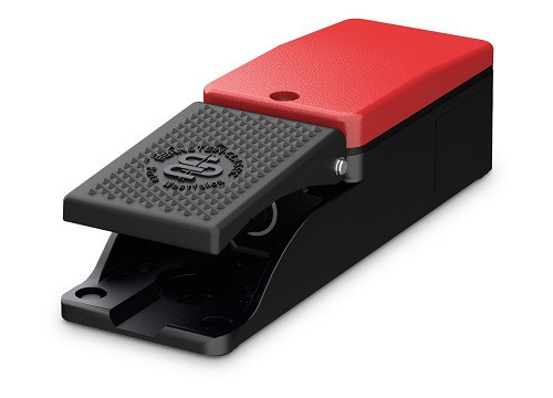 Voetschakelaar Metalen, 1-pedaal, 0-10 V