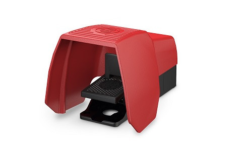 Voetschakelaar Metalen, 1-pedaal, pedaal: 1 NC/1 no