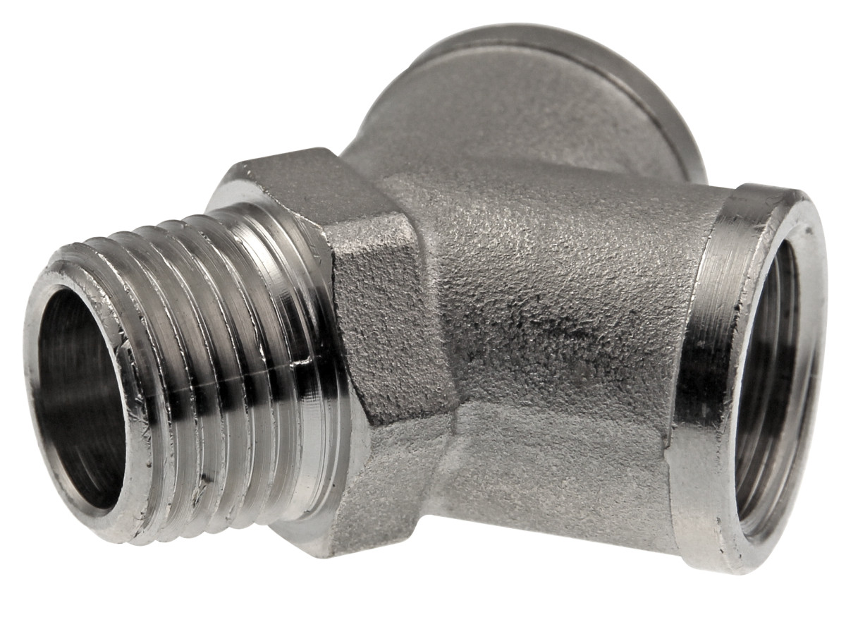 VSH CHROOM Y-STUK 1/2"