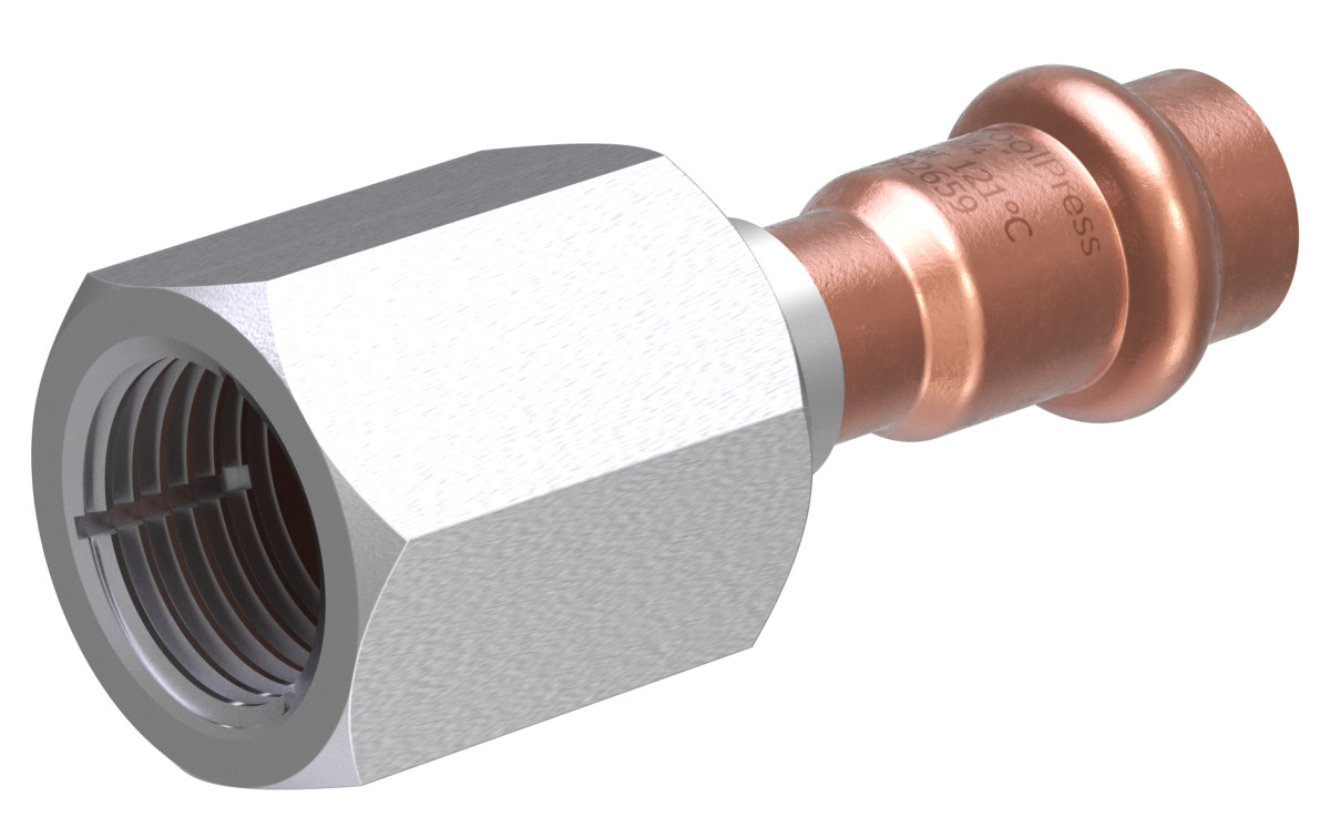 VSH FLKOP RVS/RVS 1/4"     ZK4