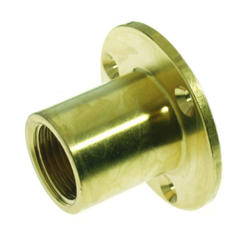 VSH MUURPLAAT 1/2" ACHTER CHR