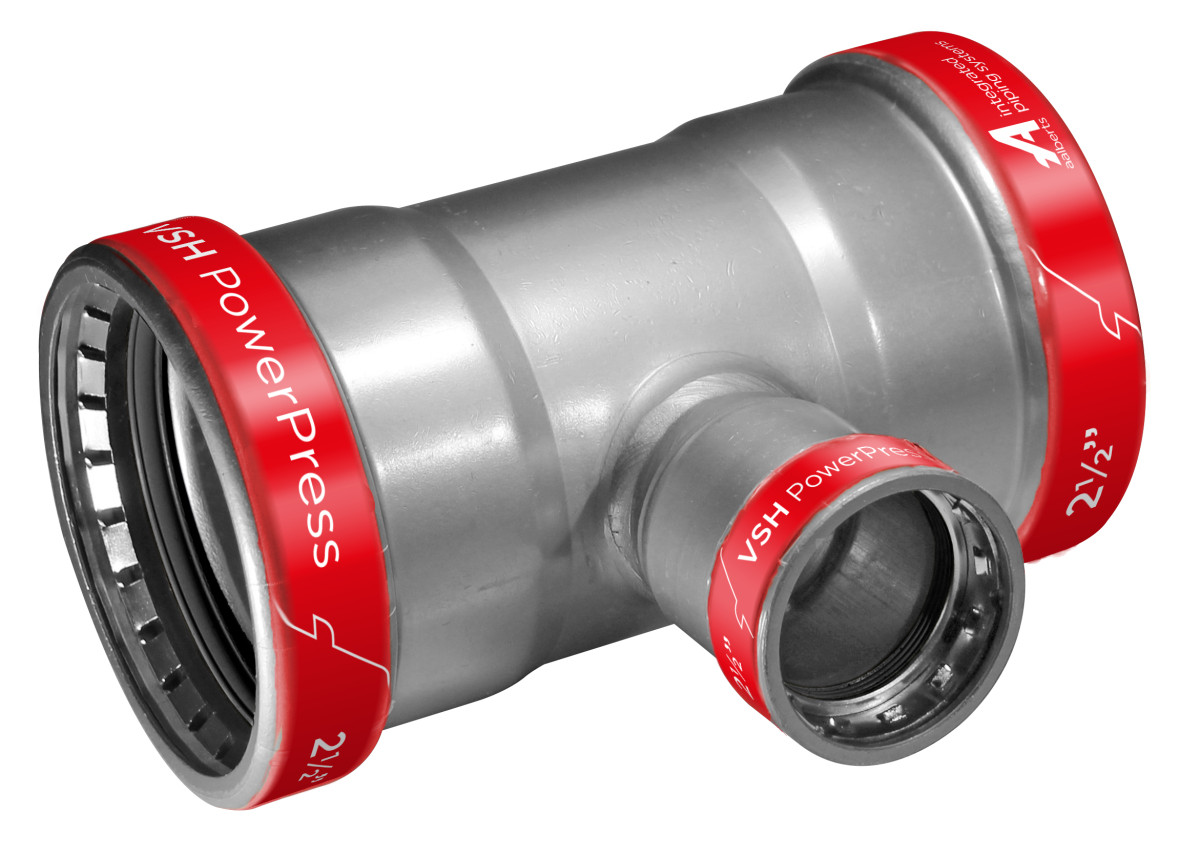 VSH PowerPress Powerpress T-kopp verl epdm FFF 2½"X2½"X1"
