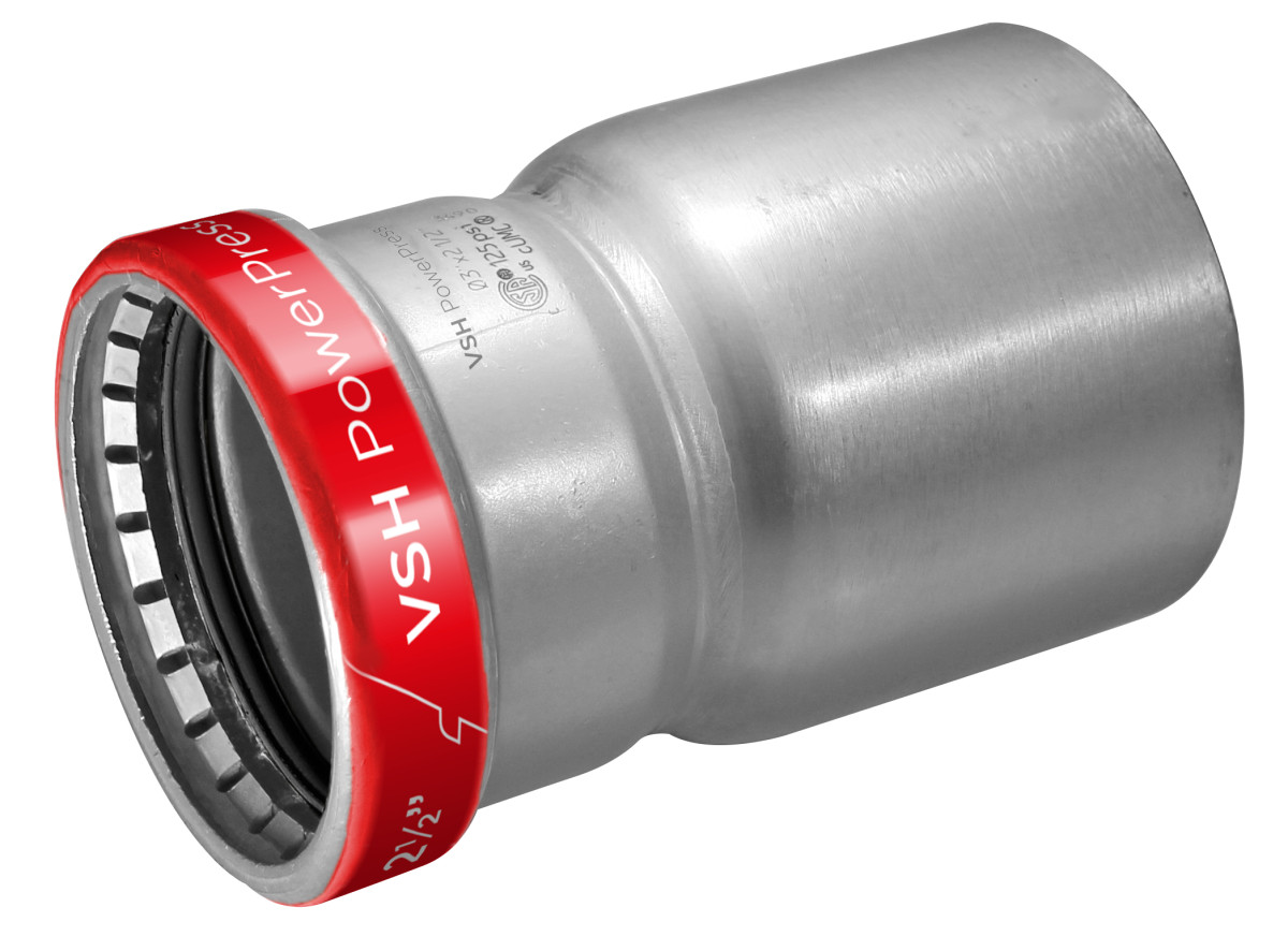 VSH PowerPress Powerpress verloop epdm ØF 3"X2½"
