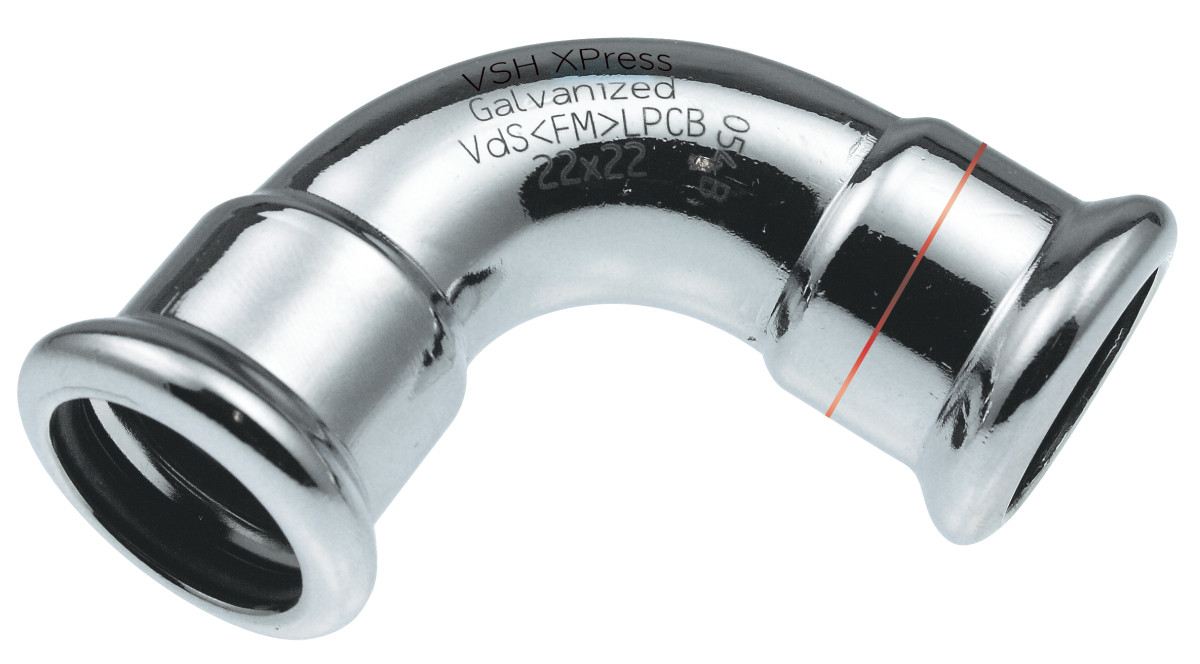 VSH ST/Z BOCHT90 15X15 2XPR