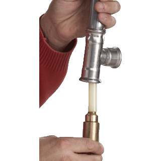 VSH XPRESS INLINER B3884 Fitting met 2 aansluitingen | 4809376