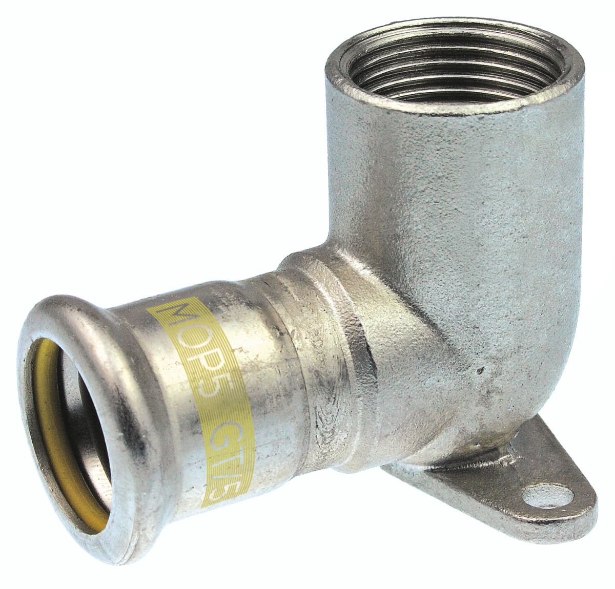 VSH XPress RVS Gas Xpress RVS gas muurplaat 90° FF 18XRP1/2