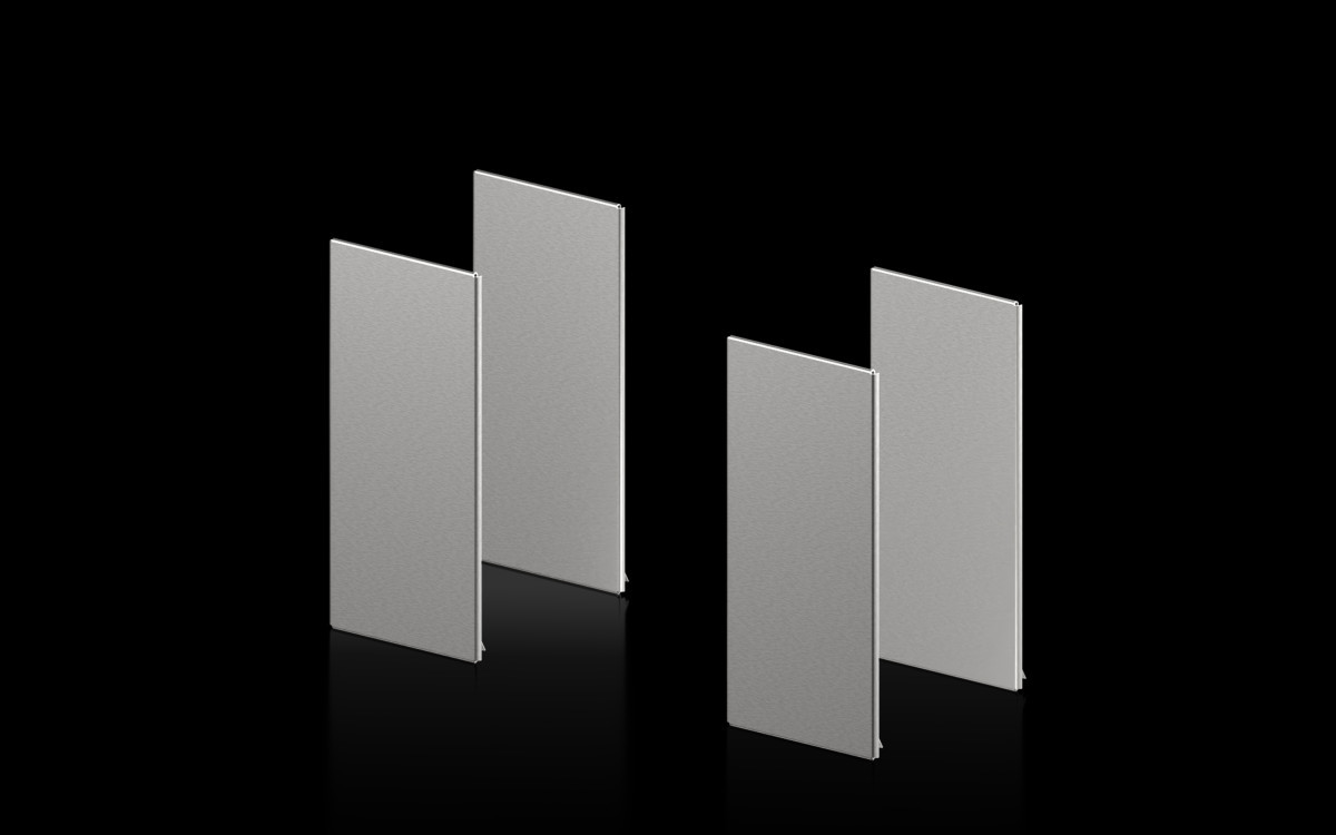 VX Afdekkappen voor sokkel RVS H200MM