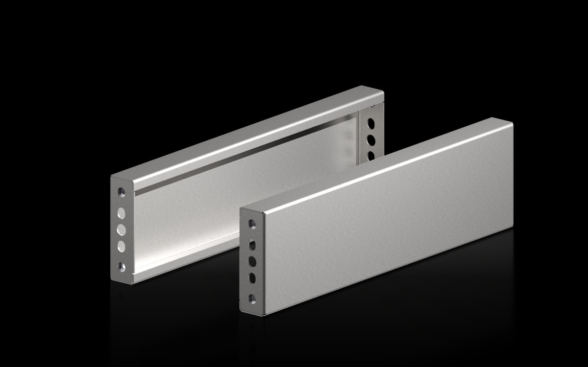 VX Sokkelplinten zijk. 400x100 RVS ve=2