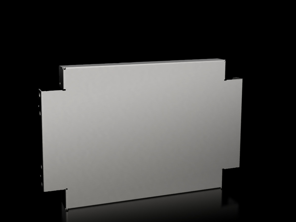 VX Sokkelplinten zijk. 400x200 RVS set=2