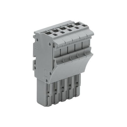 Wago 1-draads female steker