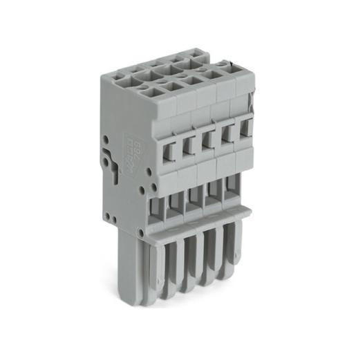 Wago 1-draads female steker