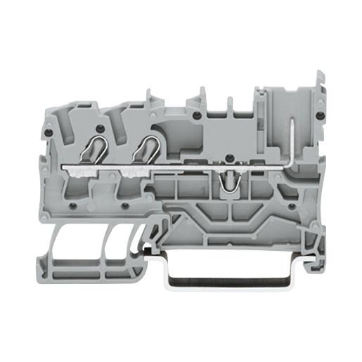 Wago Serie 2022 verbindingsrijgklem 0,75-4MM² eendr. 0,25-2,5MM² meerdr. grijs