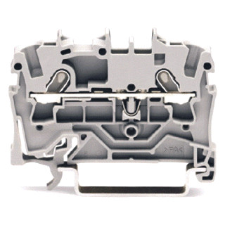 Wago Serie 2001 verbindingsrijgklem 0,5-2,5MM² eendr. 0,25-1,5MM² meerdr. geel