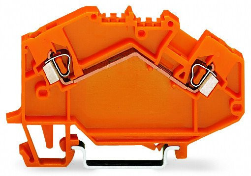 Wago Serie 780 verbindingsrijgklem 0,08-2,5MM² eendr. 0,08-2,5MM² meerdr. oranje