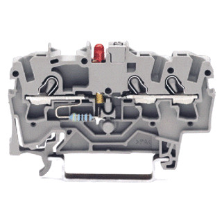 Wago 3-draads led-klem