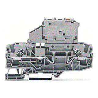 Wago 2-draads PCB zek.sklem met zek.houde