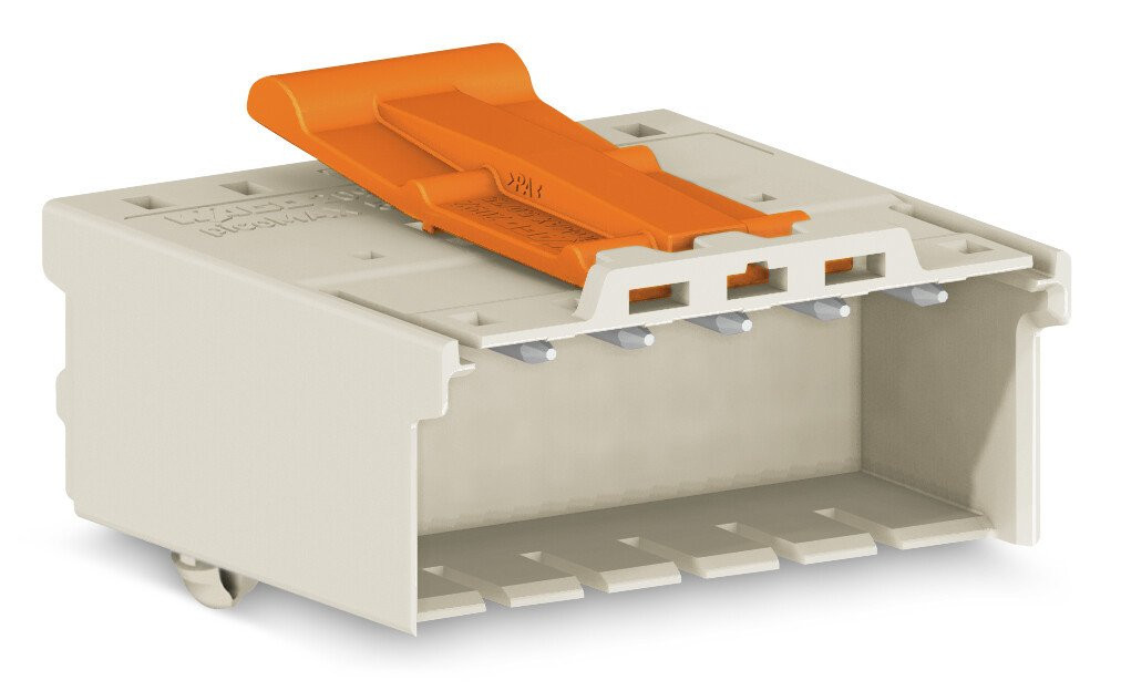 Wago Male steker met klikvoetjes