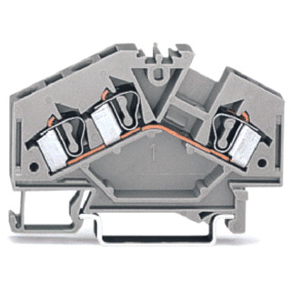 Wago Serie 281 verbindingsrijgklem 0,08-4MM² eendr. 0,08-4MM² meerdr. grijs