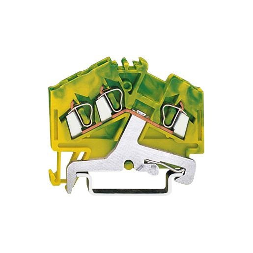 Wago Aardrijgklem 0,25-1,5MM groen/geel