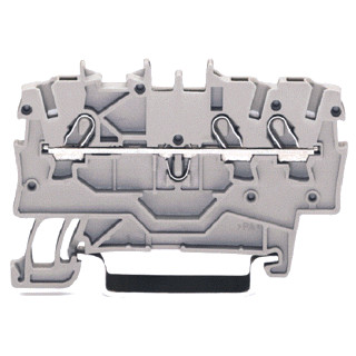 Wago Serie 2000 verbindingsrijgklem 0,5-1,5MM² eendr. 0,14-1MM² meerdr. geel