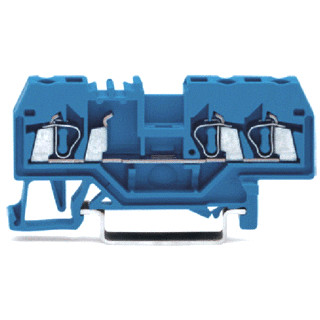 Wago Serie 280 verbindingsrijgklem 0,08-2,5MM² eendr. 0,08-2,5MM² meerdr. blauw