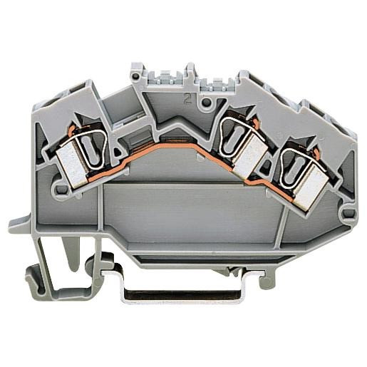 Wago Serie 781 verbindingsrijgklem 0,08-4MM² eendr. 0,08-4MM² meerdr. grijs