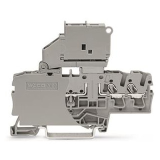 Wago 3-leiter-sicherungsklemme mit schwen