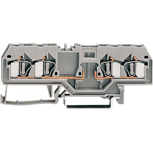 Wago Serie 281 verbindingsrijgklem 0,08-4MM² eendr. 0,08-4MM² meerdr. grijs