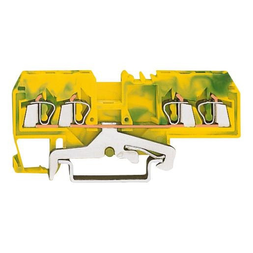 Wago Aardrijgklem 0,25-1,5MM groen/geel