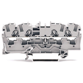 Wago Serie 2004 verbindingsrijgklem 1,6MM² eendr. 0,5-4MM² meerdr. zwart