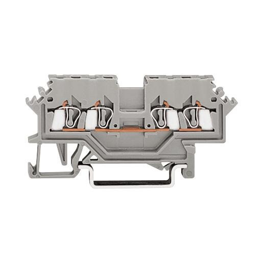 Wago Serie 279 verbindingsrijgklem 0,08-1,5MM² eendr. 0,08-1,5MM² meerdr. grijs