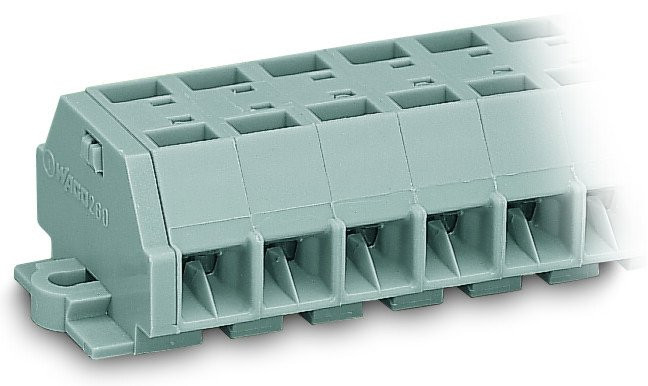 Wago 4-draads PCB klemmenstrook