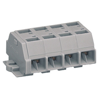 Wago 4-draads PCB klemmenstrook